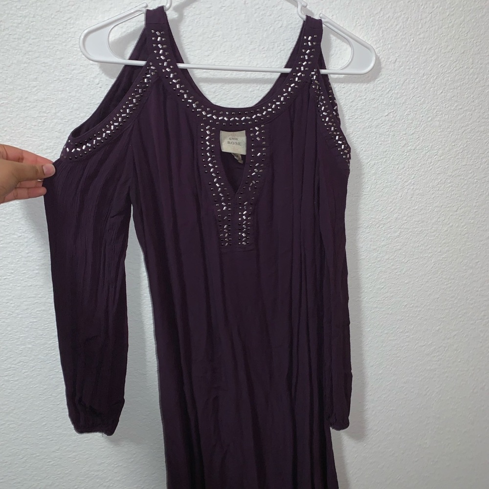 Know Rose Purple Dress